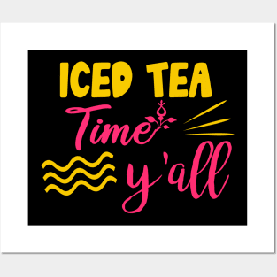 Ice Tea Quote Posters and Art